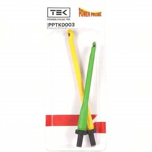 NEW Power Probe PPTK0003 Piercing Probe Kit Yellow Green 8-28 AWG Wires