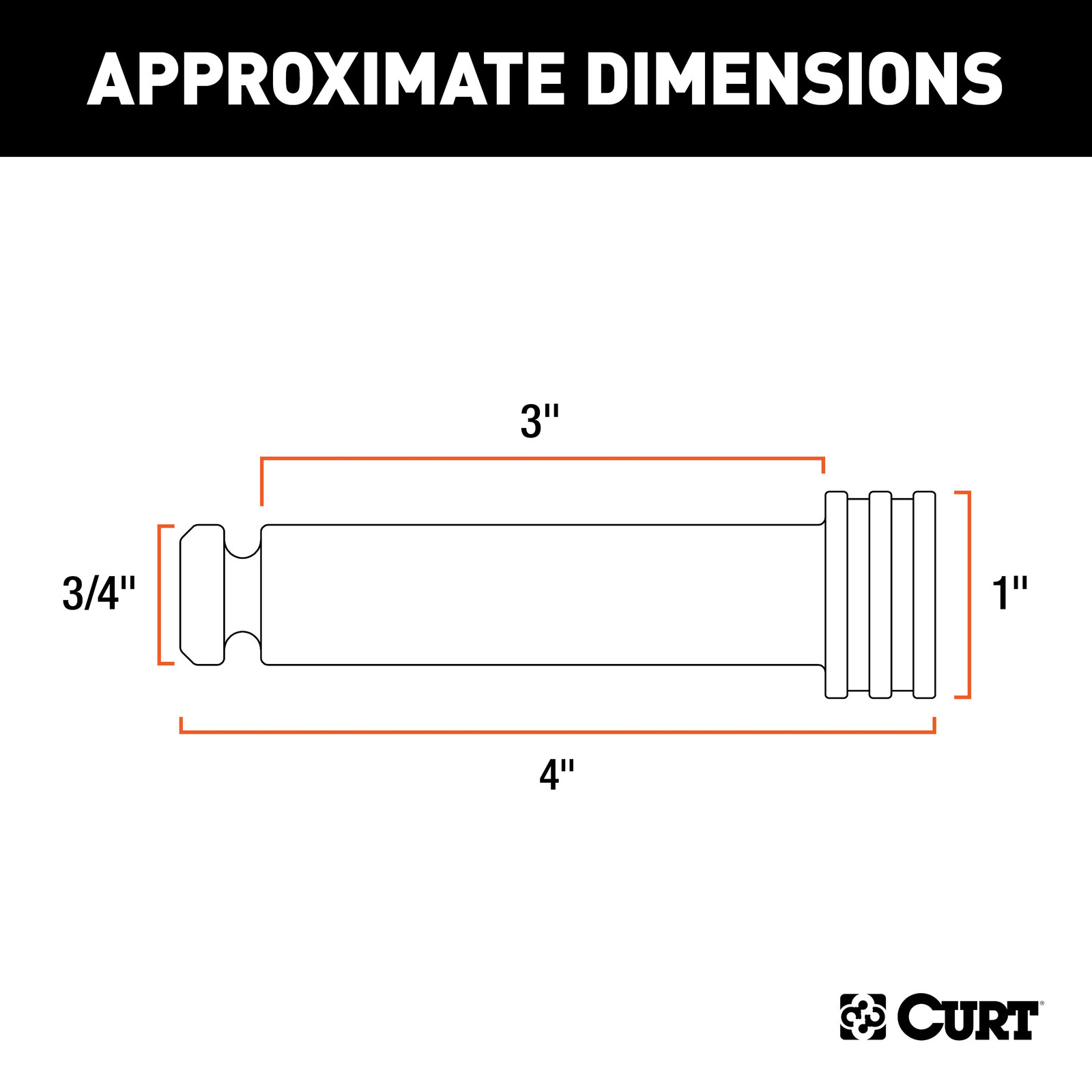 Curt-Replacement Rebellion XD Accessory Mount Pins