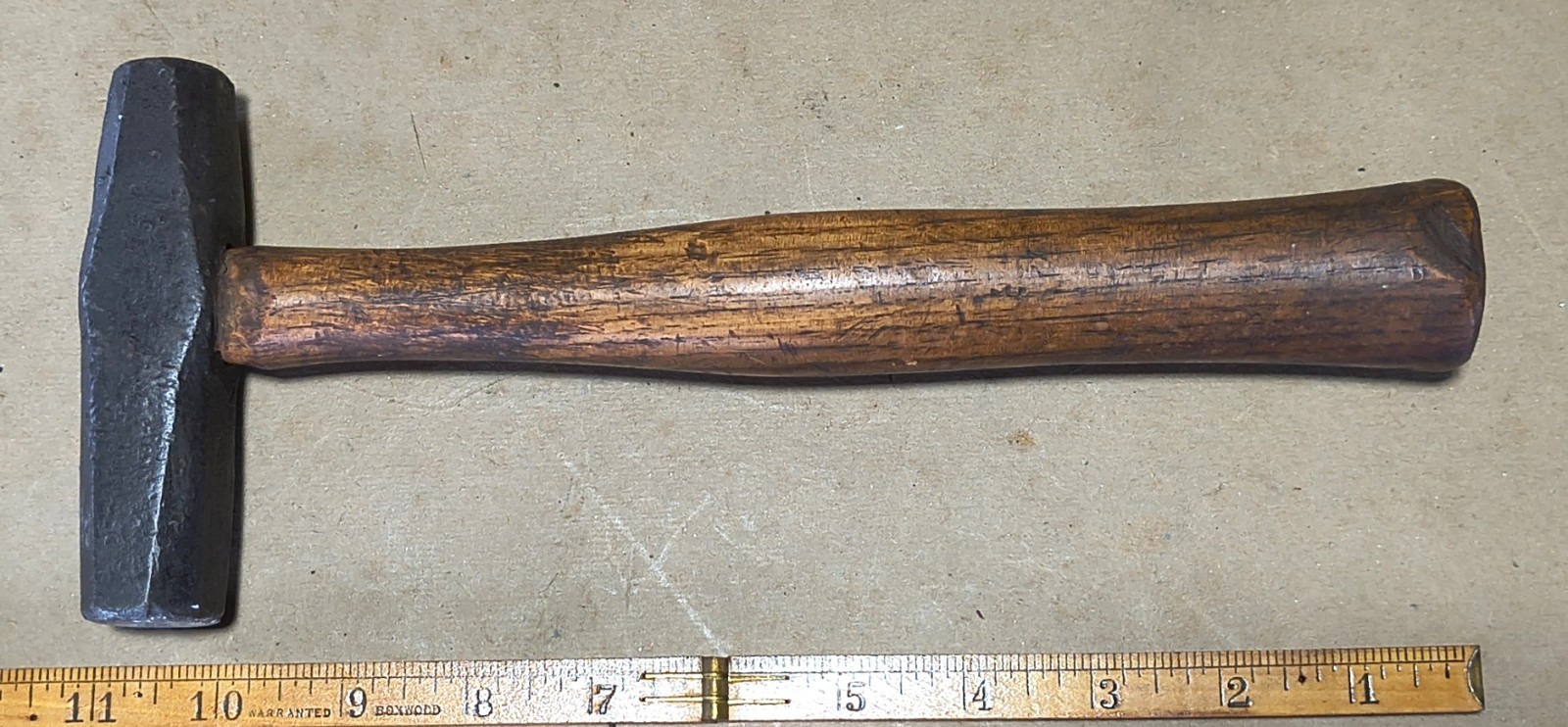 Vintage blacksmith's hammer, double faced
