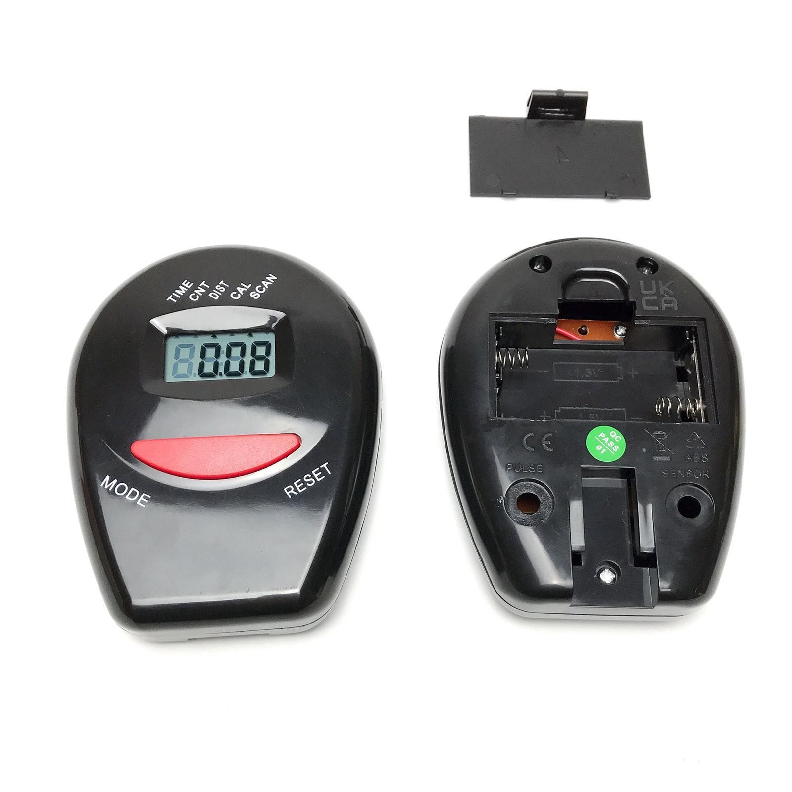 Bike Computer LCD Display Replacement Part Multifunction Sturdy Black Portable