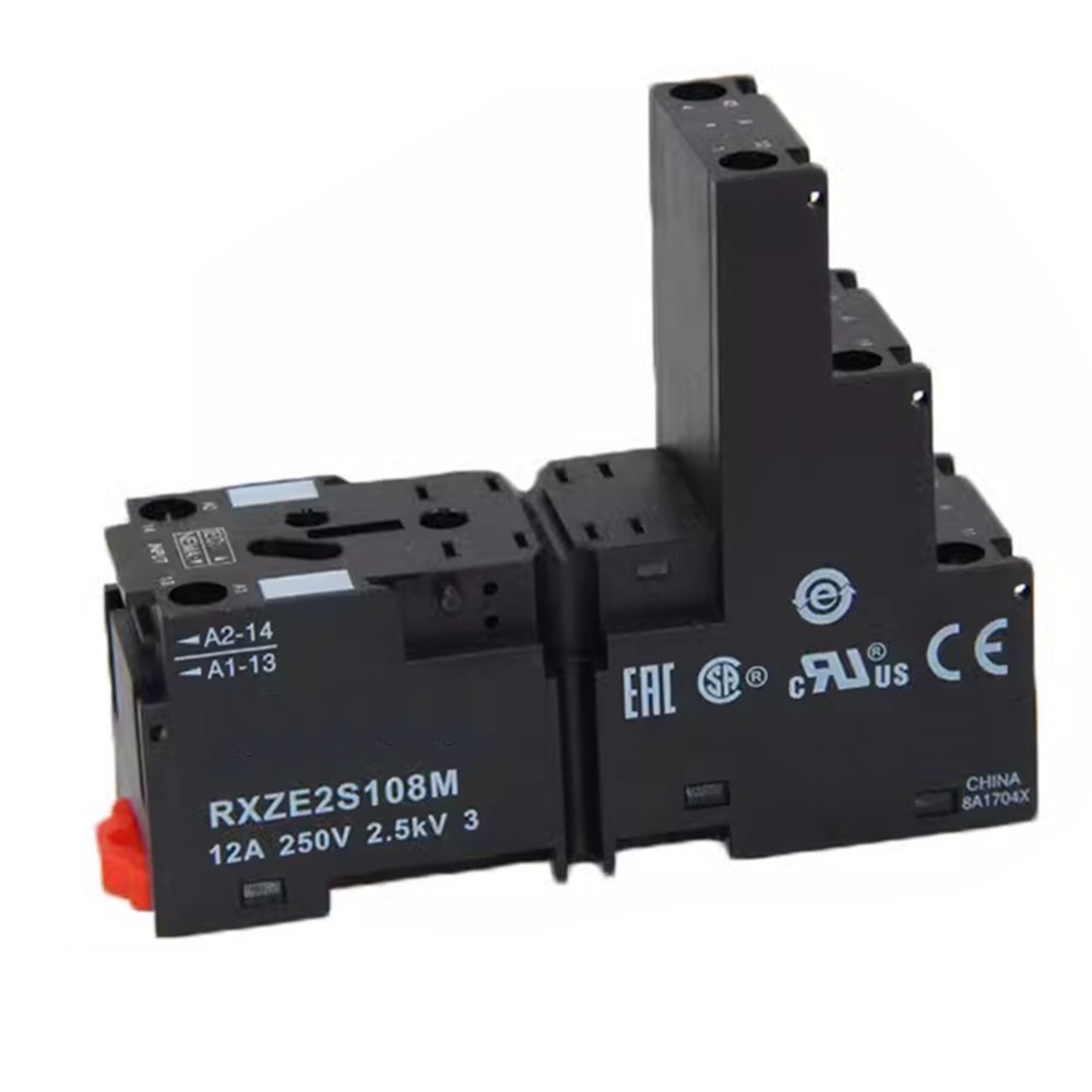 RXZE2S108M Relay Base for Schneider 8 Pins Replacement