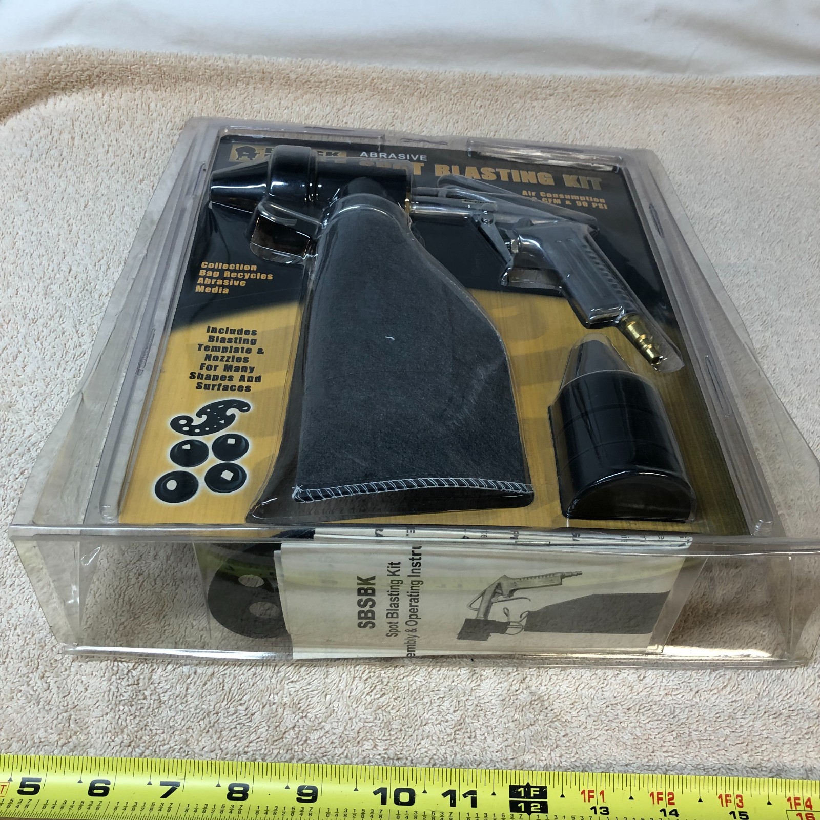 BLACK BULL ABRASIVE SPOT BLASTING KIT