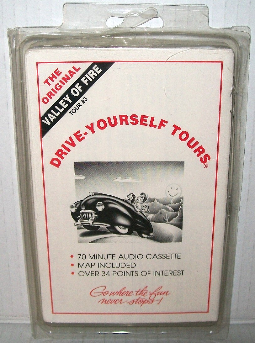 The Original Valley of Fire Tour #3 - Map and Cassette Tape 1996