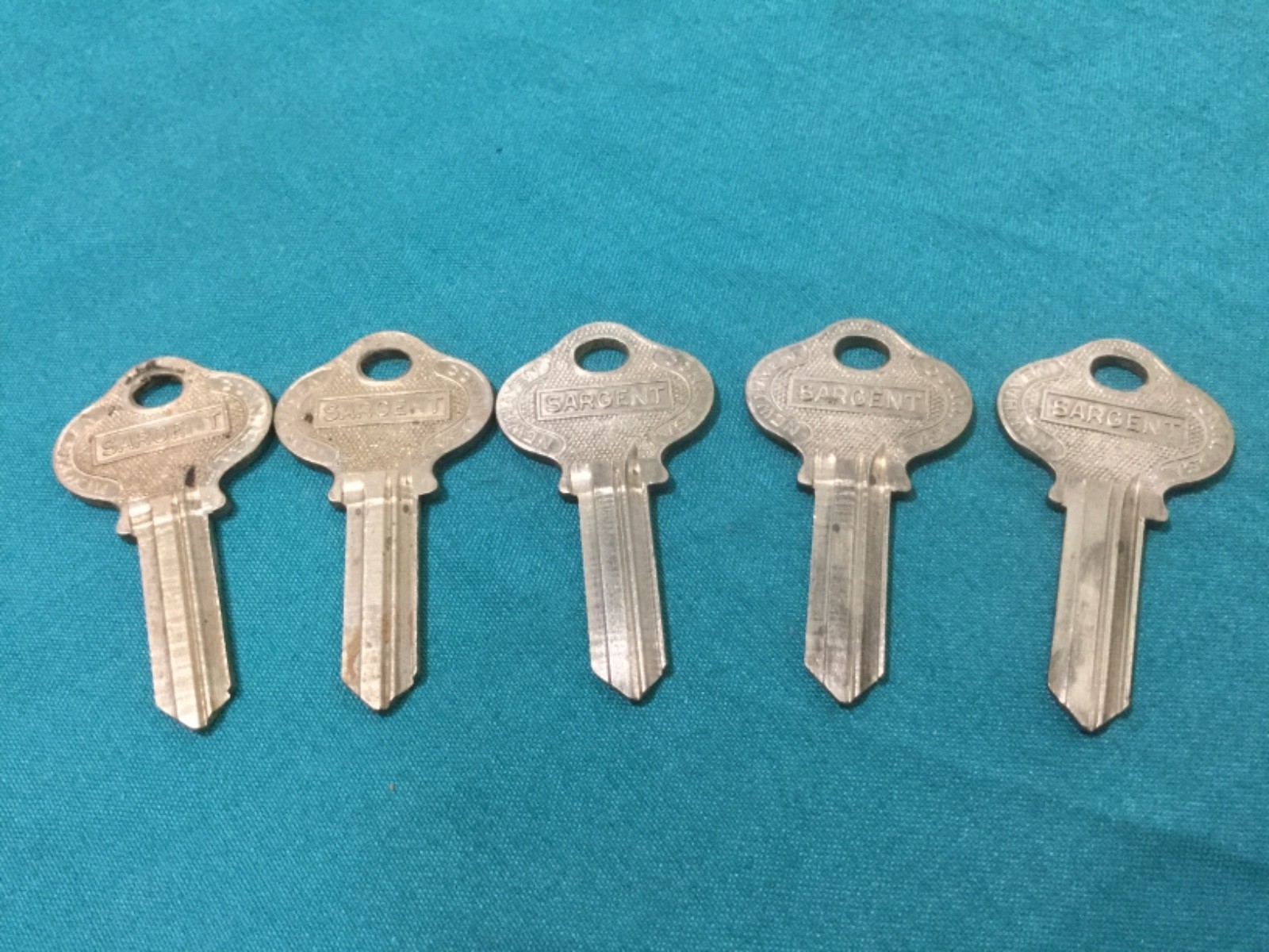 Sargent Original FC Key Blanks, Set of 5 - Locksmith