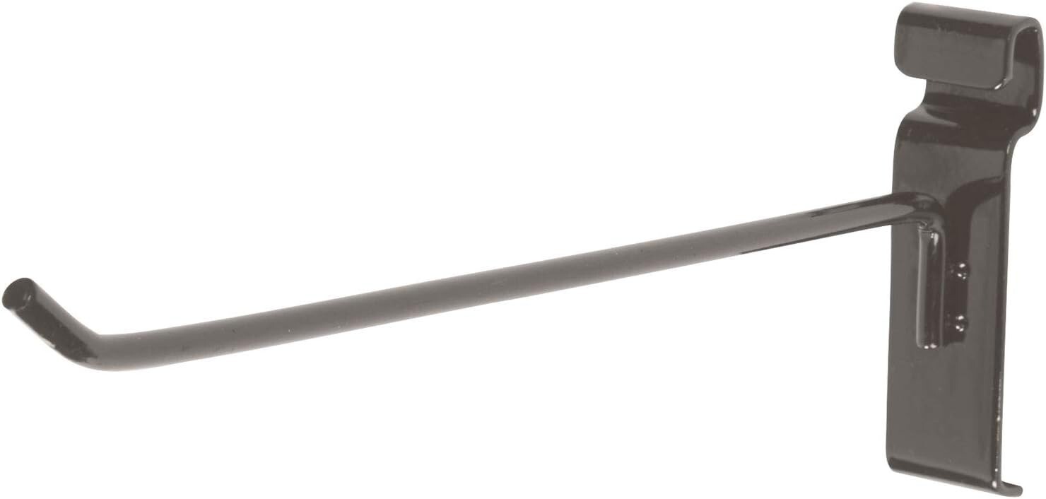10" Wire Slat Grid Hooks Hook Pegs Gridwall 100 Raw Steel Retail Store Display