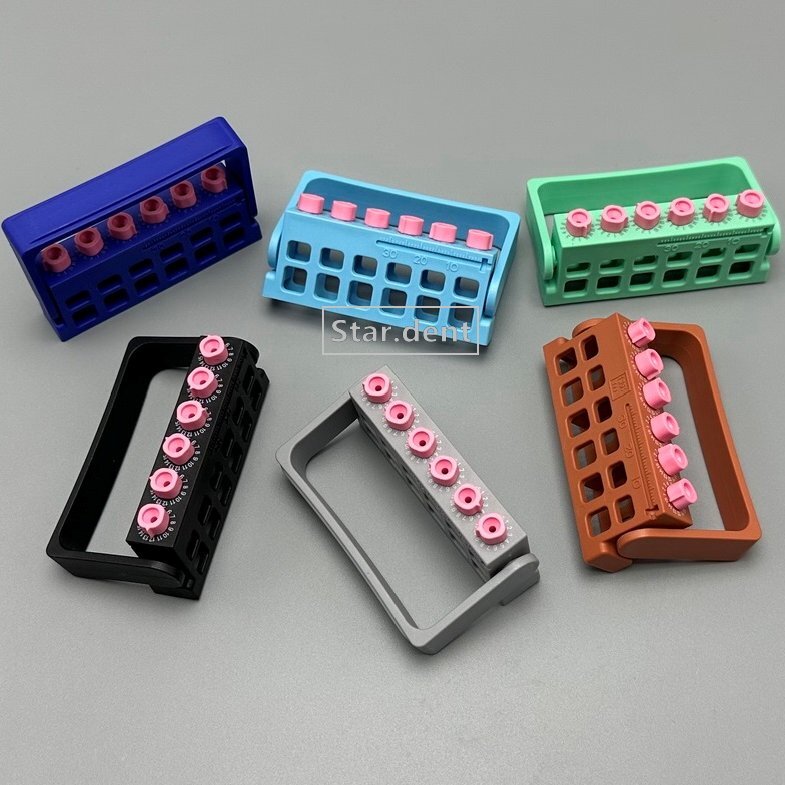 Dental Endo Endodontic Root Canal Files Holder Memory Record Usage Count Stand