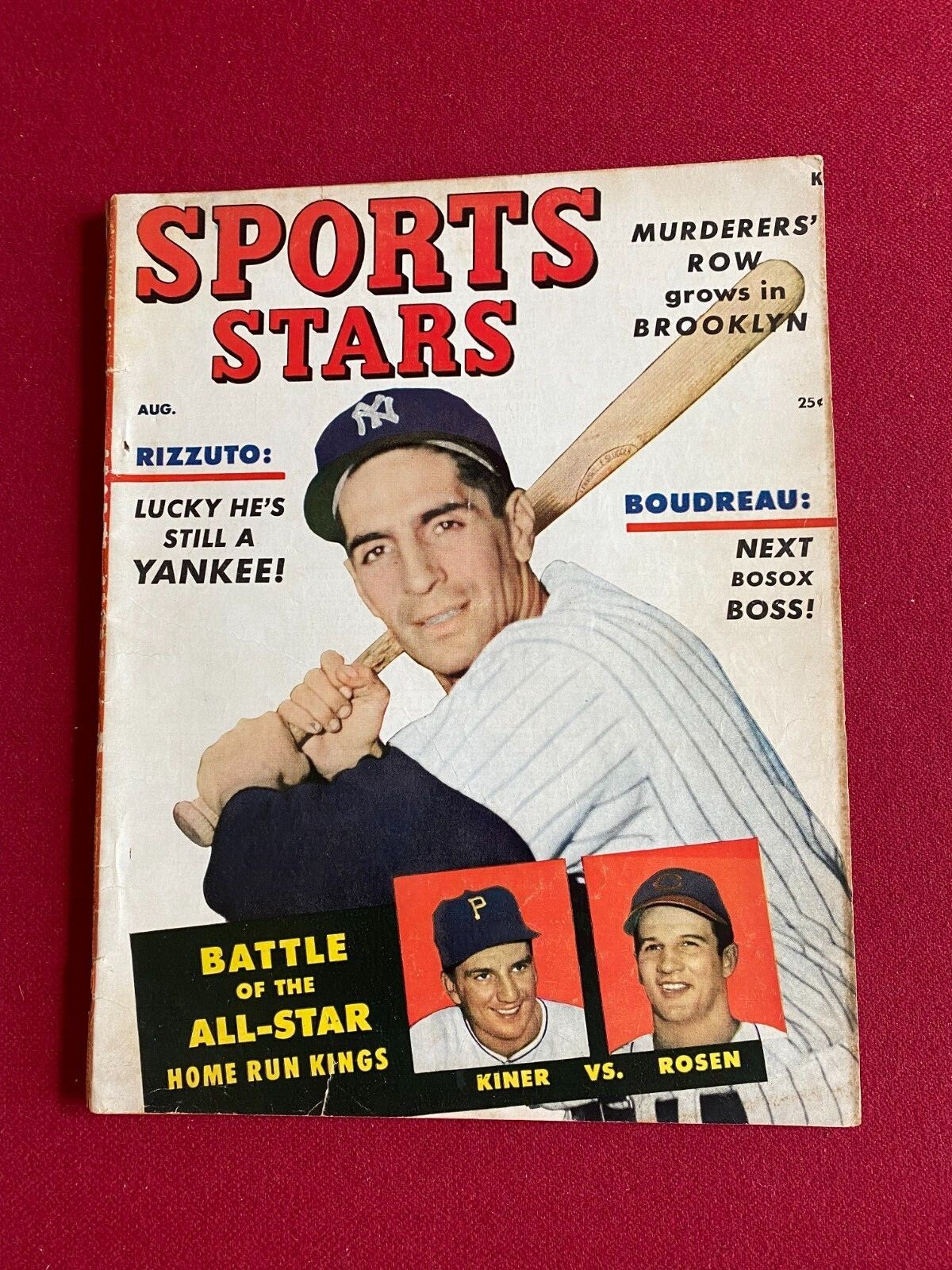 1951, Phil Rizzuto "SPORTS STARS" Magazine (No Label) Scarce / Vintage (Yankees)