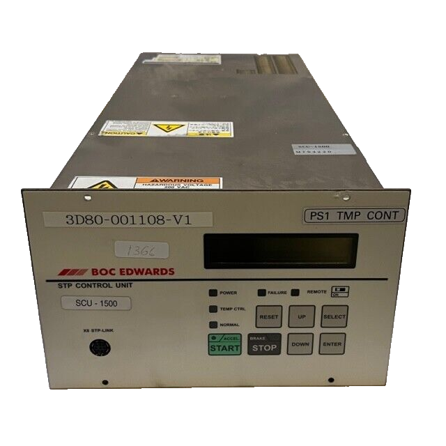 Edwards SCU-1500 STP Control Unit| Turbomolecular Pump Control Unit