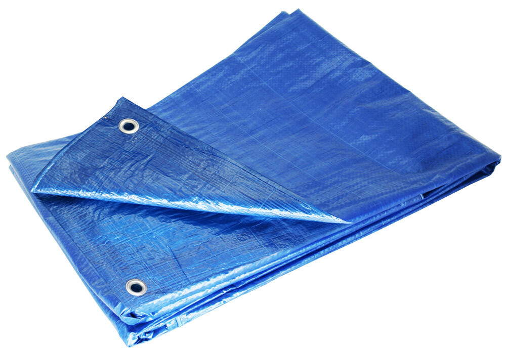 Blue 10 x 20 Tarp for Trucks, Cars, Boats, Sun Shade & Cover