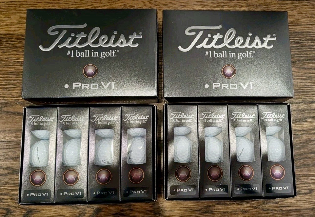 BRAND NEW - 2 Dozen Titleist Pro V1 Left Dot Golf Balls (Limited Release)