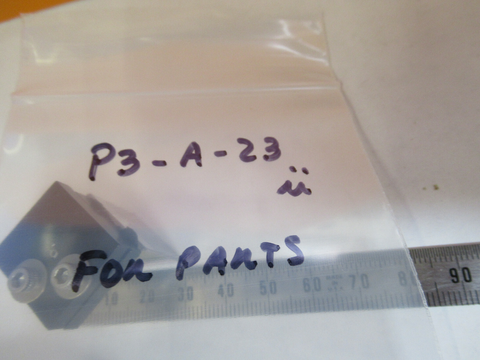 OPTICAL MOUNTED MIRROR PLANO OPTICS AS PICTURED #P3-A-23