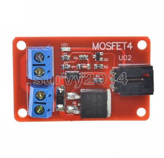 1PCS 1 Channel 1 Route MOSFET Button IRF540 + MOSFET Switch Module