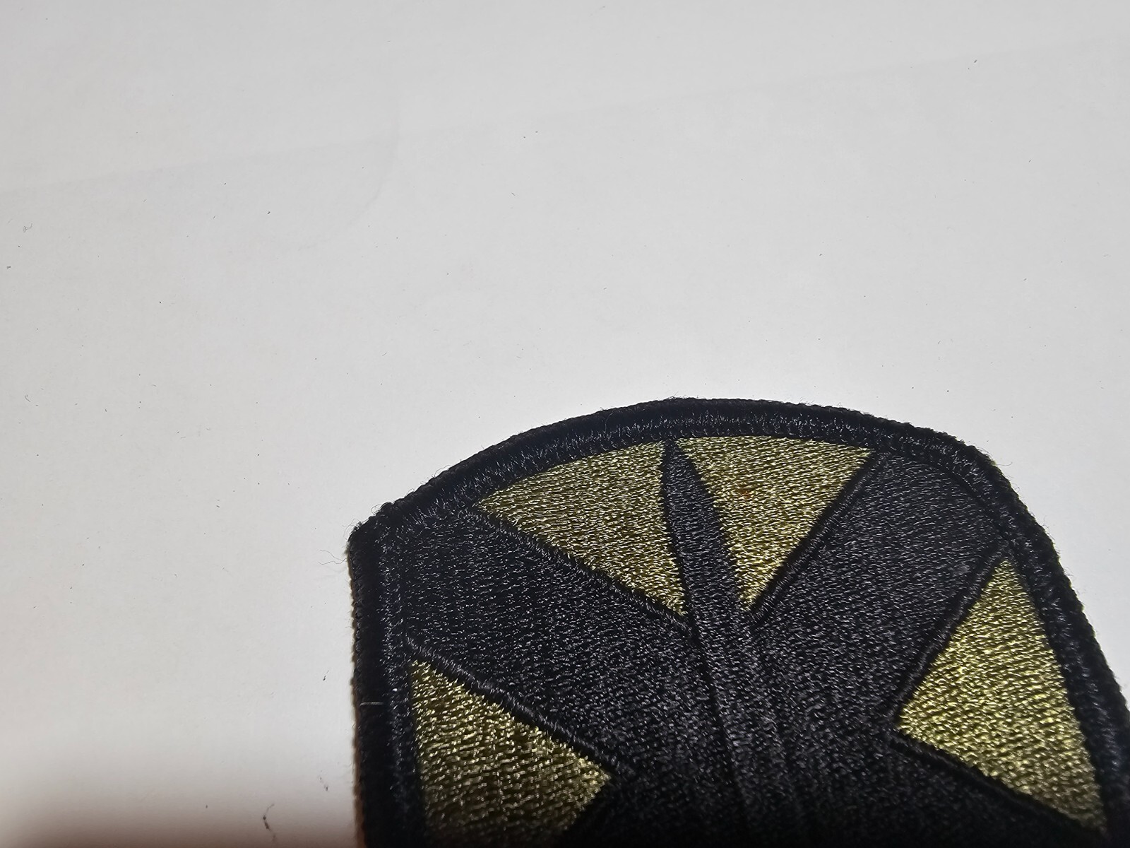 U.S. ARMY 10th PERSONNEL COMMAND PATCH SHOULDER INSIGNIA SUBDUED OD PERSCOM US