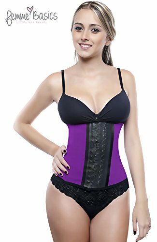 Femme Basics 2026 Sport Waist Trainer Cincher Workout Shapewear Corset Purple S