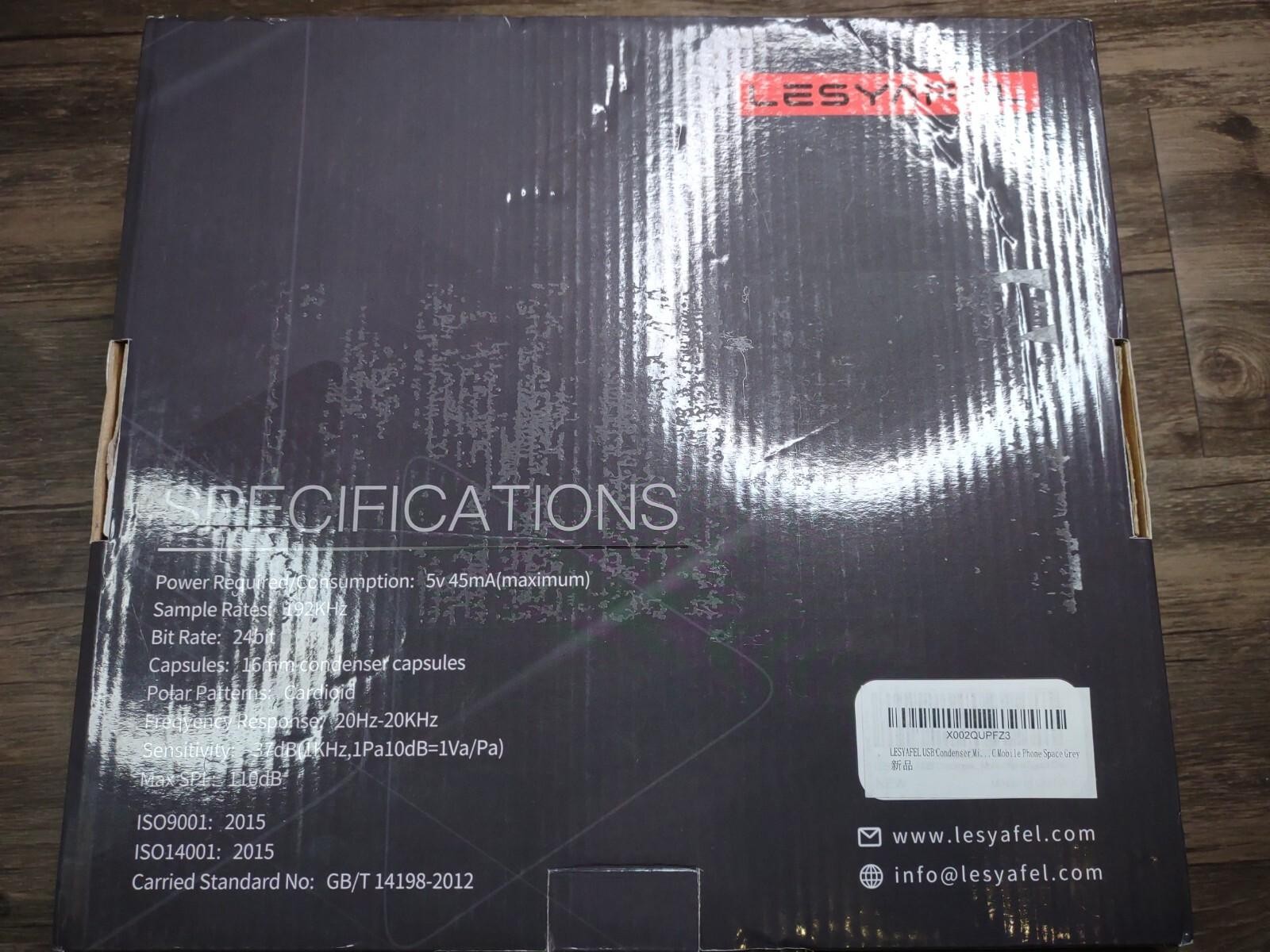 Lesyafel FC800 USB Digital Microphone