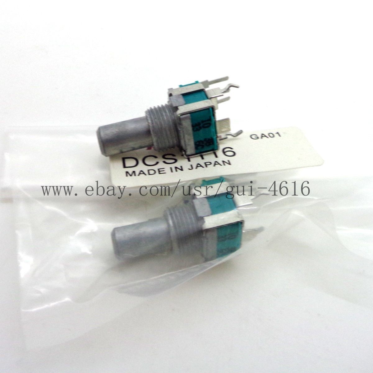 2pcs EQ Knob DCS1116 For Pioneer XDJ-RX RX2 RZ SZ 15MM  Shaft Height