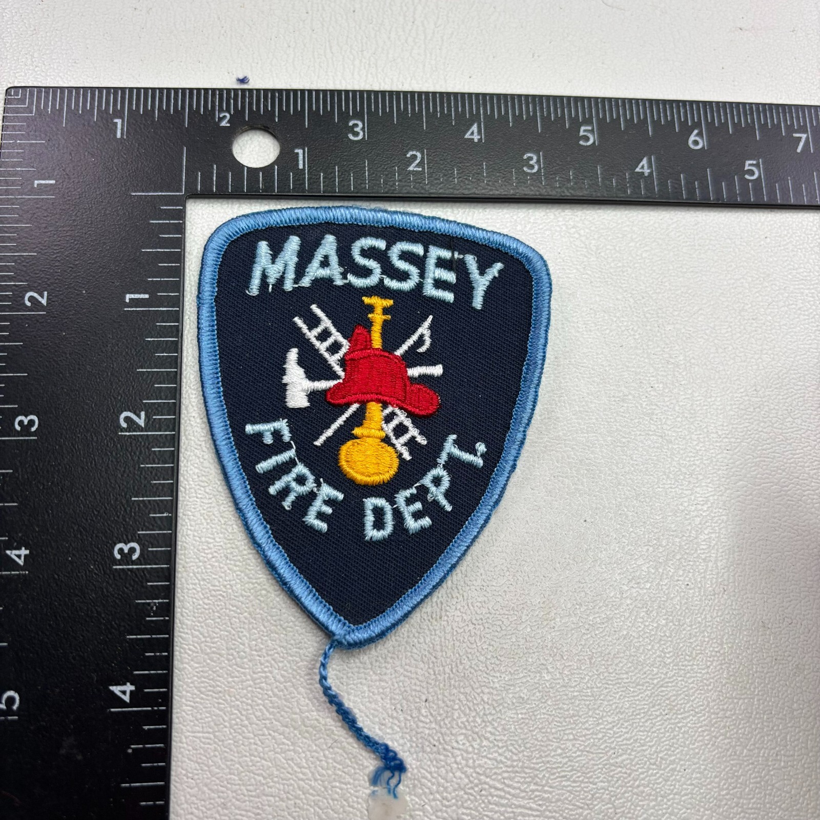 Fire Fighting MASSEY FIRE DEPT. Patch (Firefighter) 51P5
