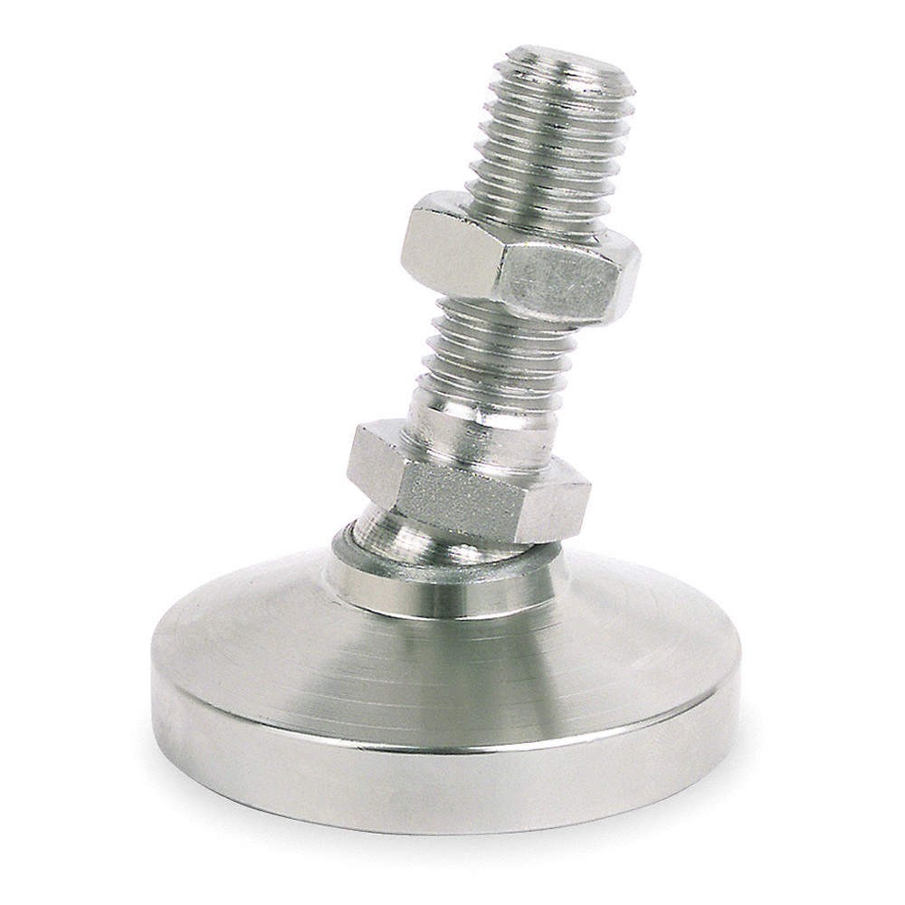 S & W BSW-3AN Male-End Leveling Mount,5.25 in H 4NYG6