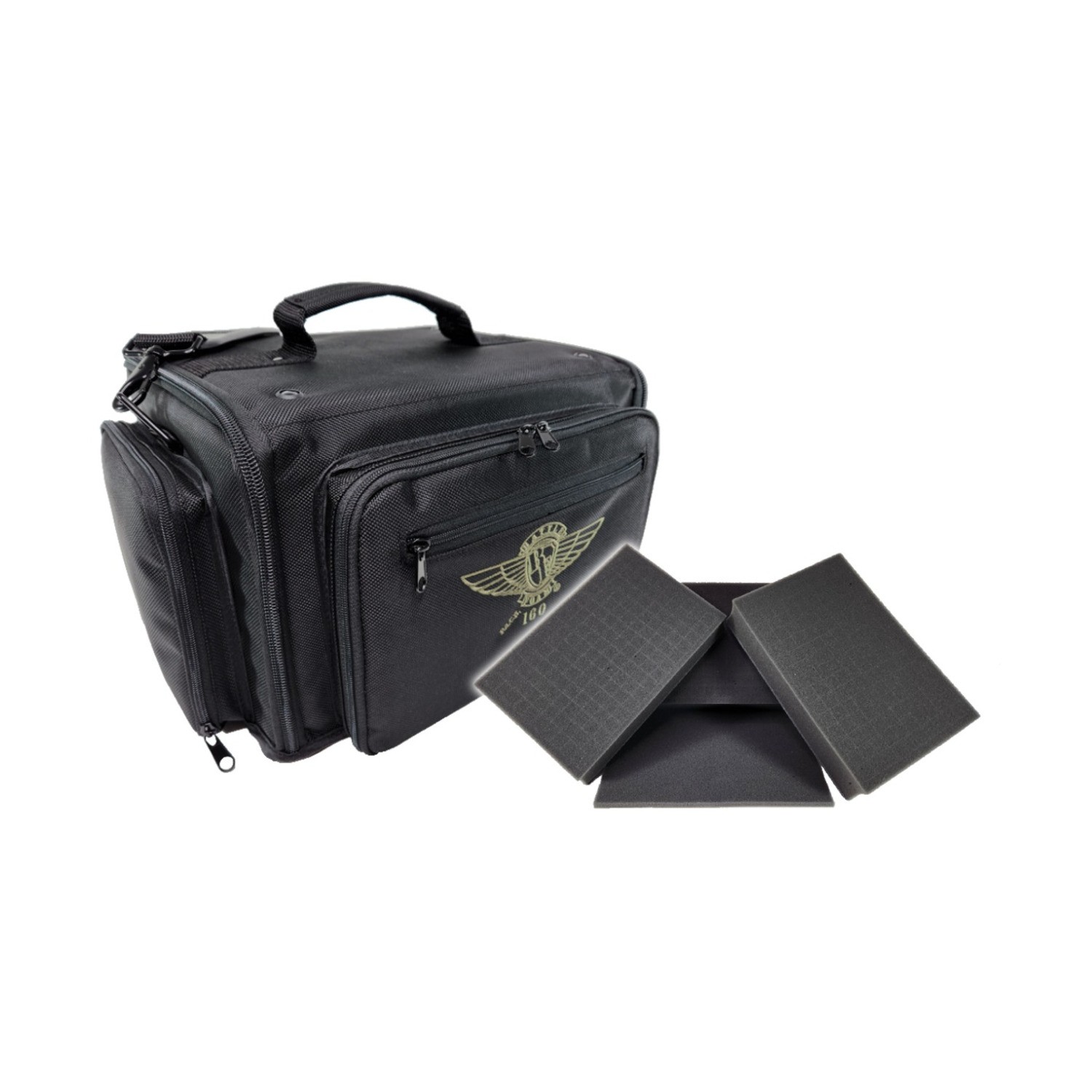 Battle Foam P.A.C.K. 160 Pluck Foam Load Out (Black) New