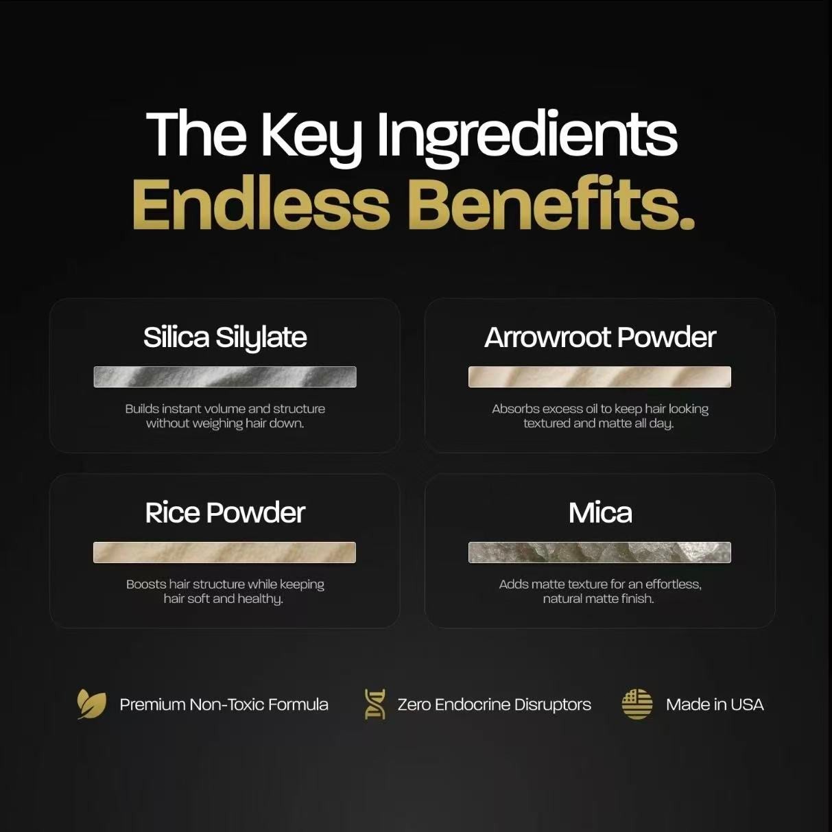 BASED Hair Texture Powder | Lightweight Volume & Matte Finish