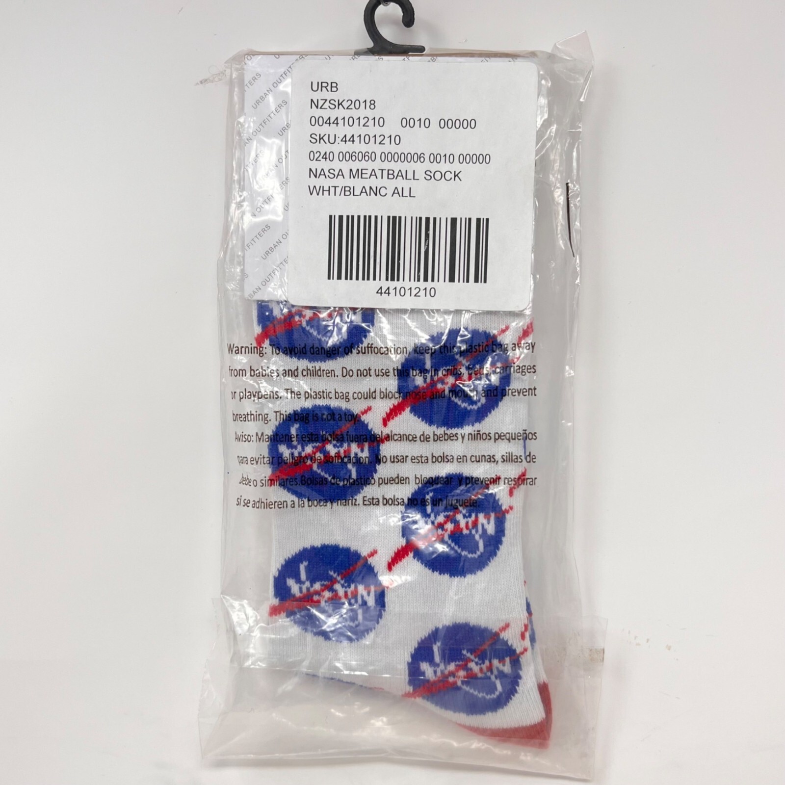 Nasa Drawstring Bag, Postcard and Socks Set