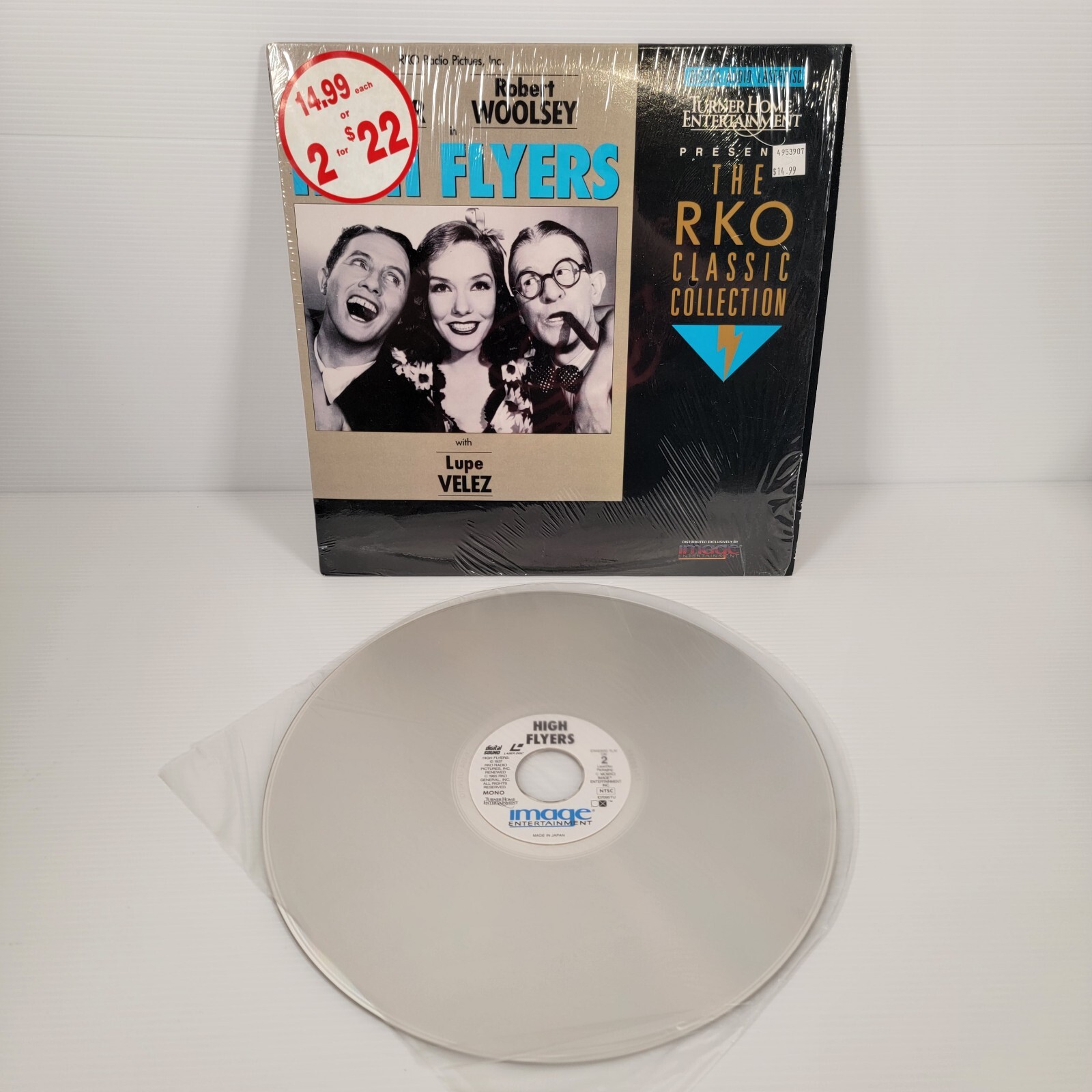 High Flyers - Laserdisc LD 1937 - Tested B2