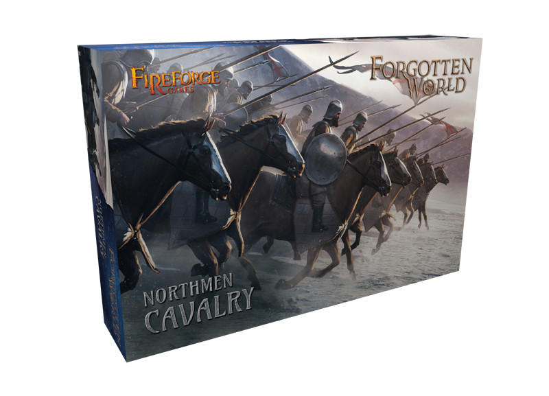 FIREFORGE GAMES FWNO03-BS FORGOTTEN WORLD NORTHMEN CAVALRY 6 MULTI-PART 28mm