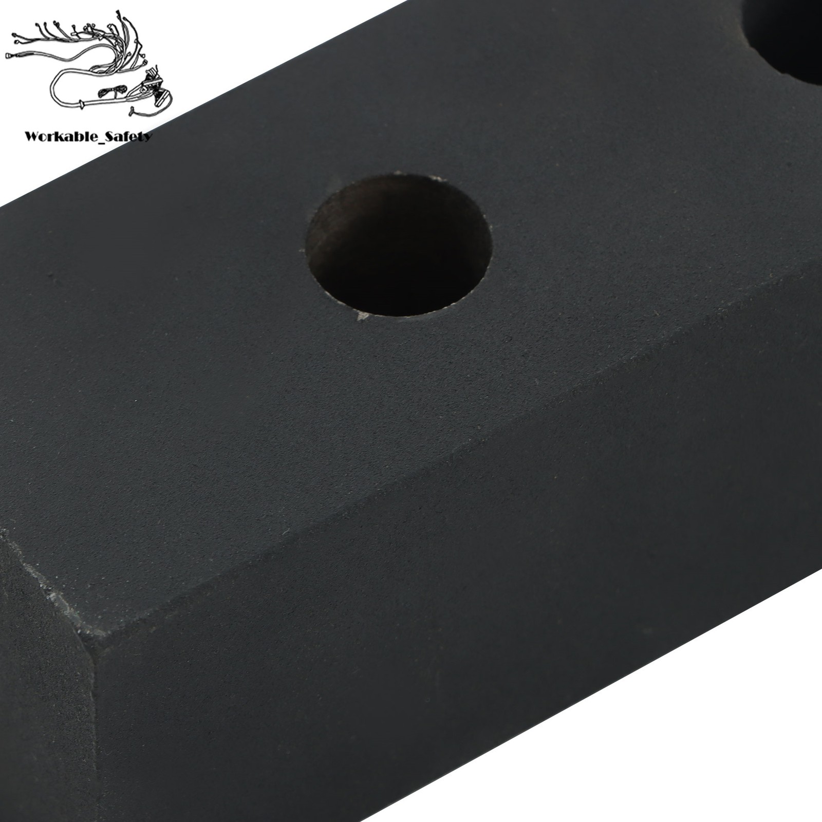 2" Receiver Dual Hitch Adapter 2" Solid Shank 10000Lbs Capacity Easy Install
