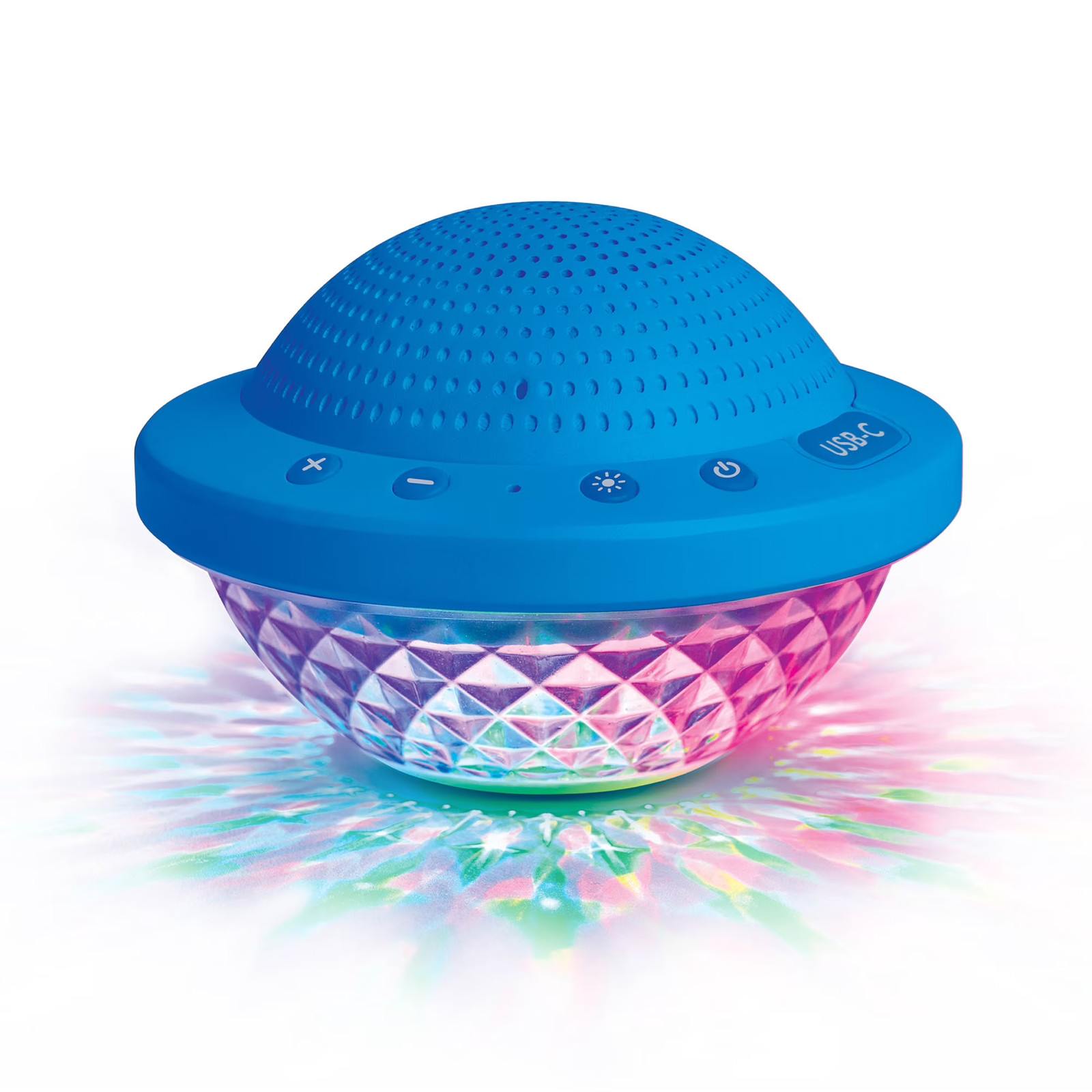 Bluescape IPX7 Floating Bluetooth Speaker with LED Lights & FM Radio