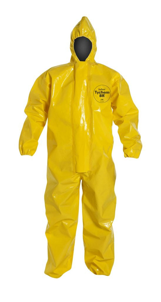 DUPONT Tychem BR Suit - BR127TYL5X000200 Extreme NBC Protection Size: 5X