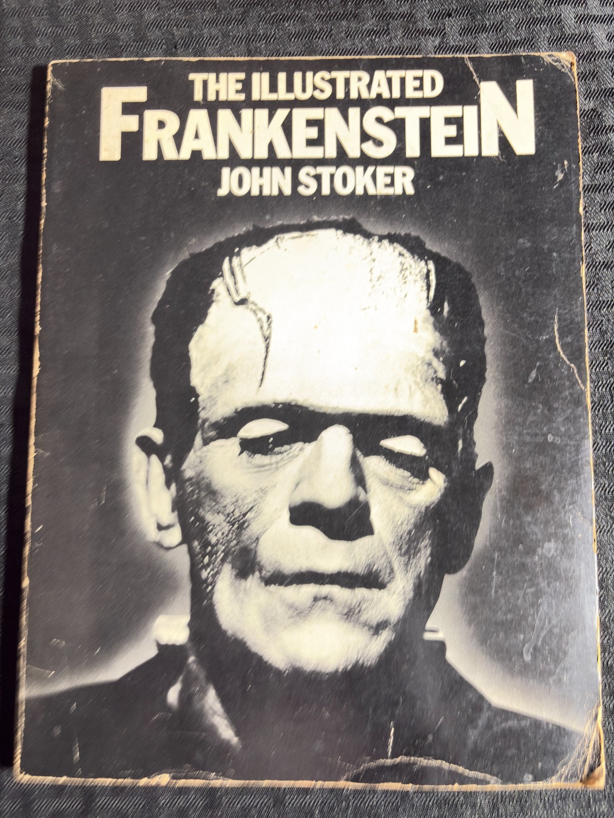 1980 THE ILLUSTRATED FRANKENSTEIN by John Stoker G/VG 3.0 Sterling Paperback