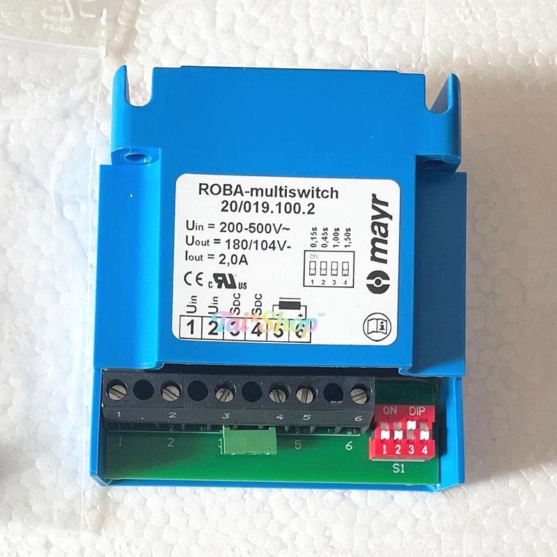 mayr 20/019.100.2 ROBA -multiswitch 2.0A 200-500V~ 8185591 brake rectifier