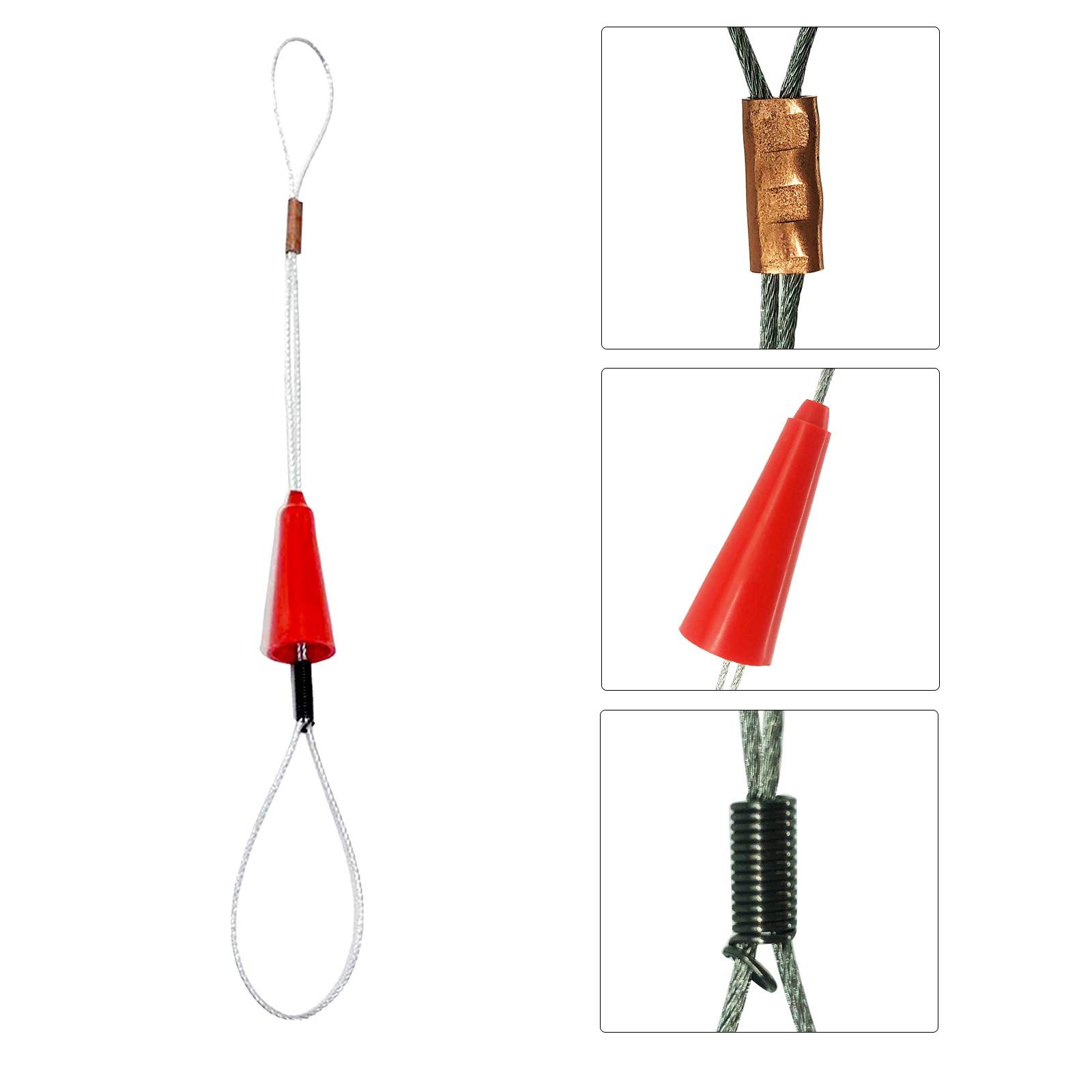 Fish Tape Cable Puller 10M 33ft PET Wire Guide Threader Electrical Conduit