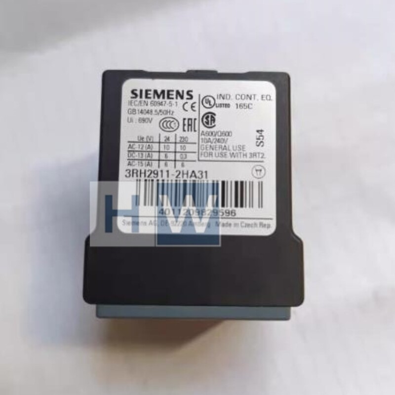 1Pc NEW SIE-MENS Contactor Auxiliary Contact  3RH2911-2HA31