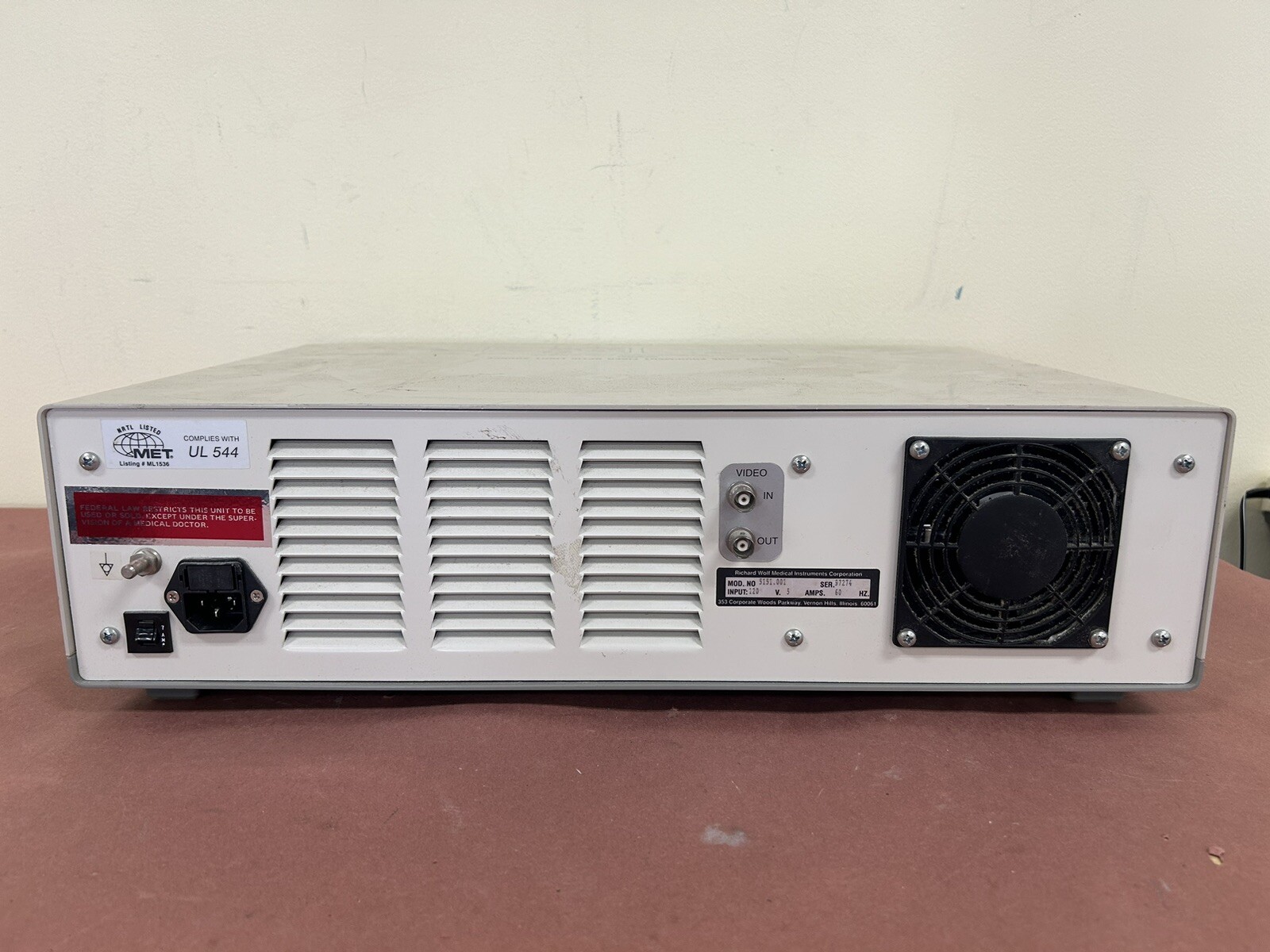 Richard Wolf R.Wolf 5151 Xenon Light Source 5151.001