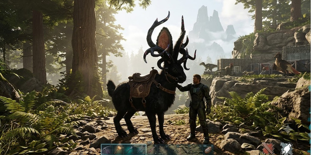 362 lvl Burrowbuck  Clone Ark Survival Ascended Official Pve ASA