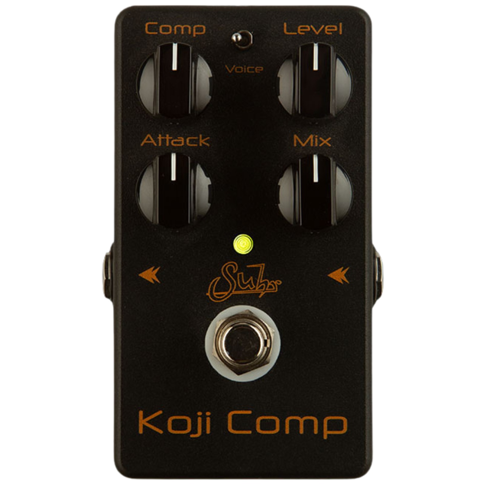 Suhr Koji Compressor Effects Pedal, Black Edition