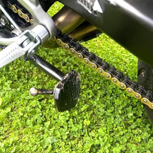 CNC Motorcycle Kickstand Pad Foot Side Stand Extension Support Plate Black