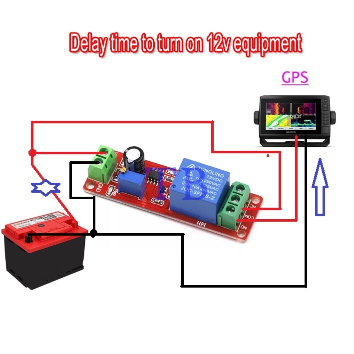 SHIP DC 12V Delay Relay Shield 555 Timer Switch Adjustable Module 0-10 sec 3Pcs
