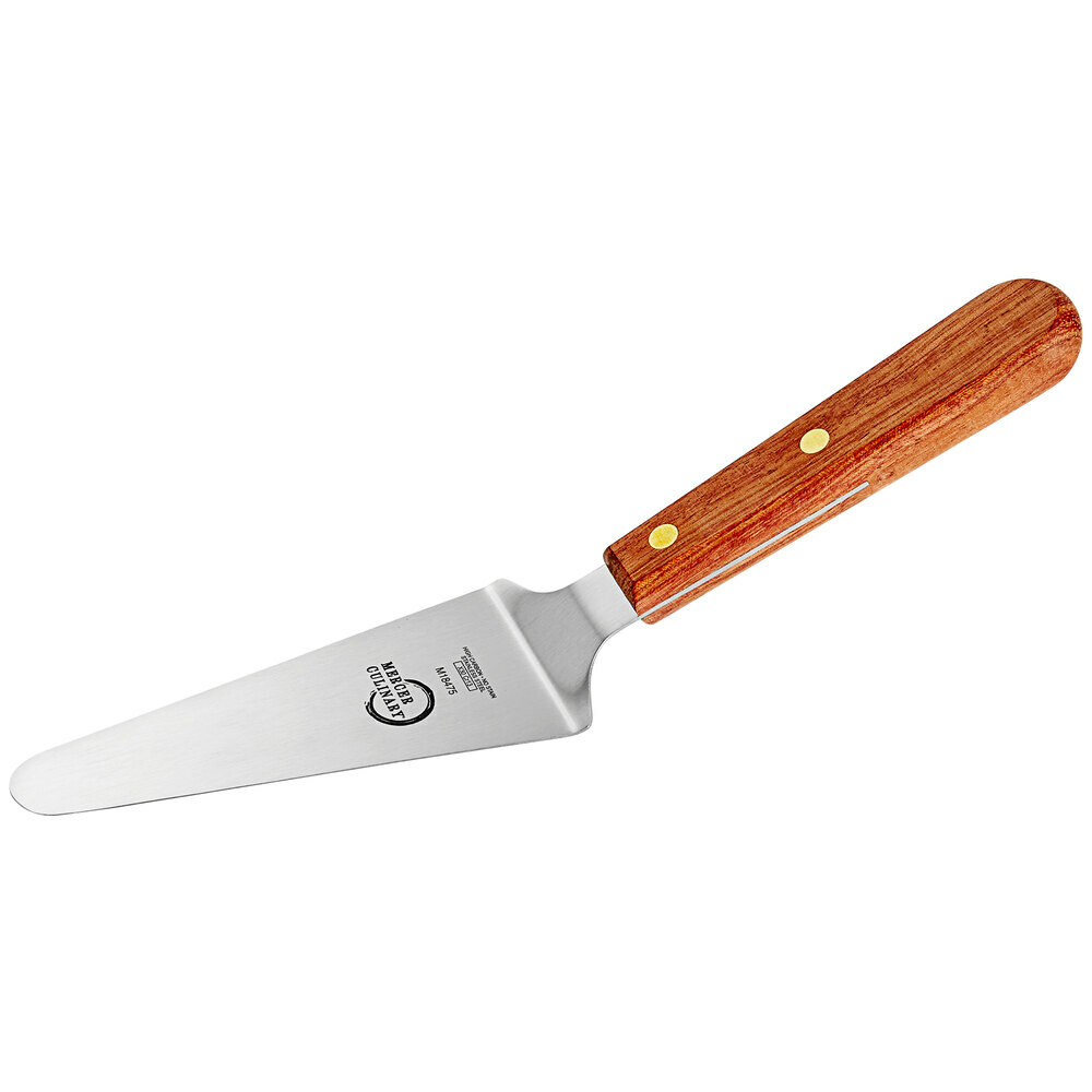 Mercer Culinary Praxis 5" x 2" Pie Server with Rosewood Handle