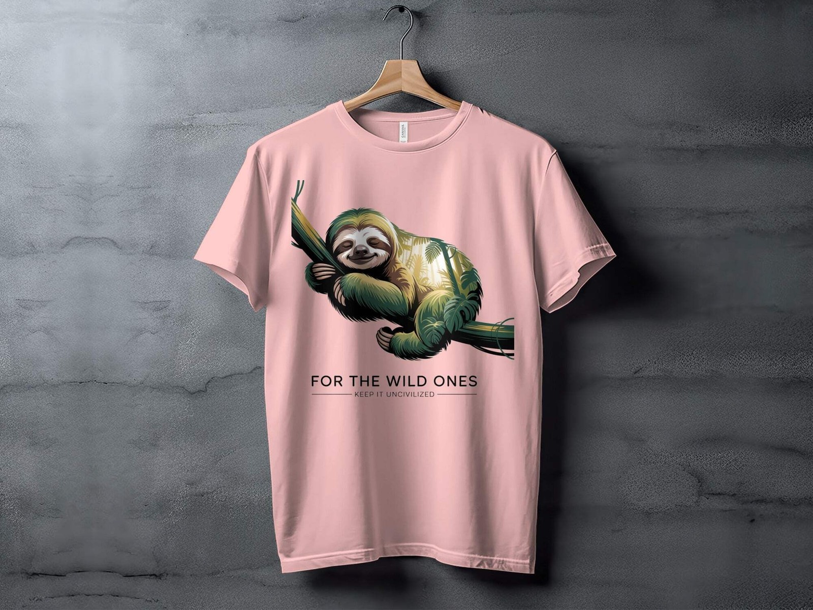For the Wild Ones Sloth T-Shirt