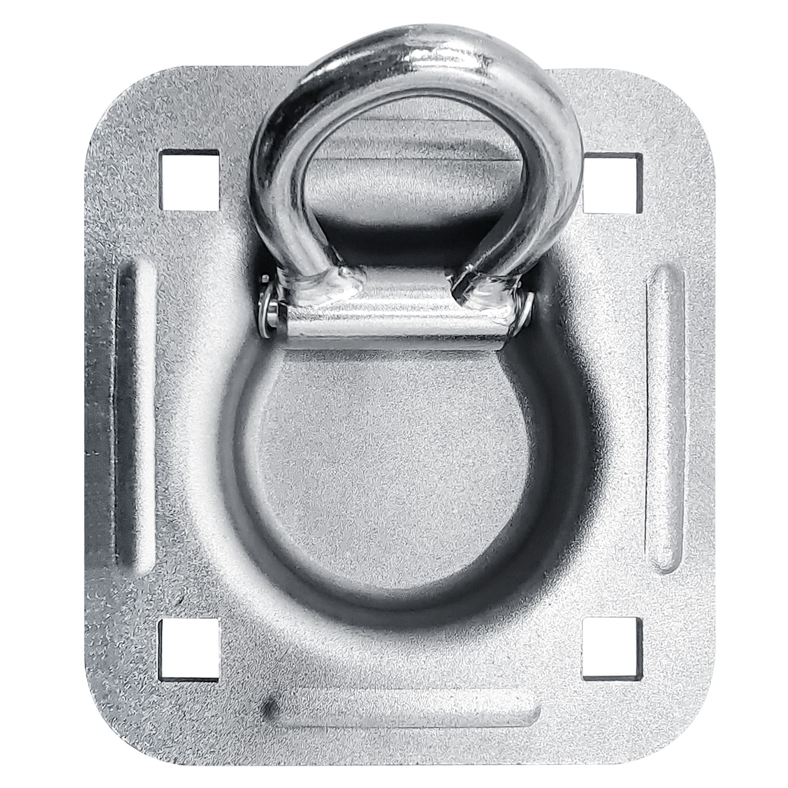 Cargo Trailer Tie Down Anchors 4 Pack Recessed D-Ring with Mounting Hardware