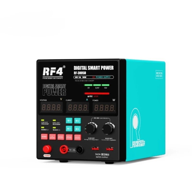 RF4 RF-3005D/RF-3005PRO 150W 30V 5A DC Regulated Digital Smart Power Supply