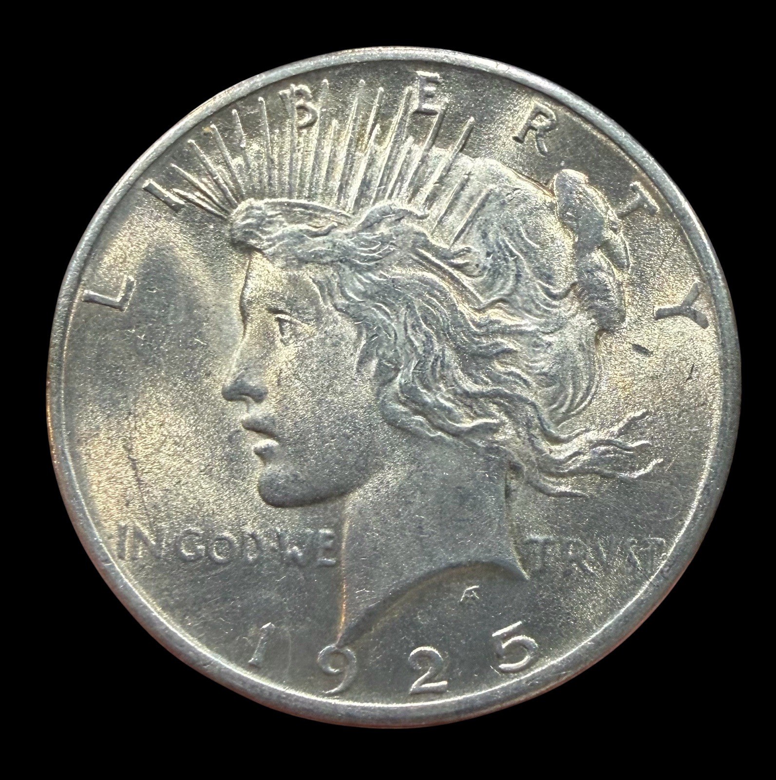 1925-P Peace Dollar  BU, 7/21/26 Free Shipping