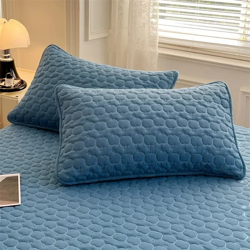 2 Piece Waterproof jacquard Fabric Pillowcase Moisture And Sweat Proof Pillow Co