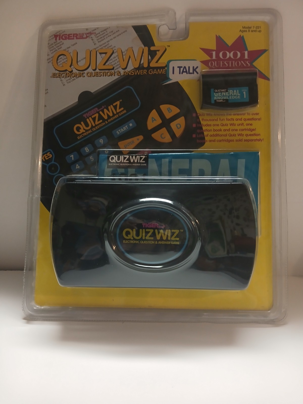 Vintage 1993 Tiger Electronics QUIZ WIZ 1001 Questions Brand New Factory Sealed