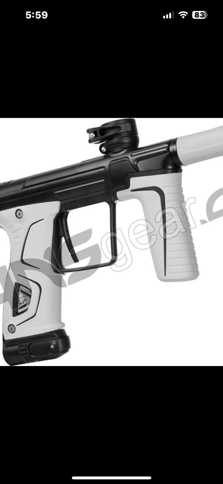 New White Planet Eclipse 170r Grips (Extremely Rare) ￼