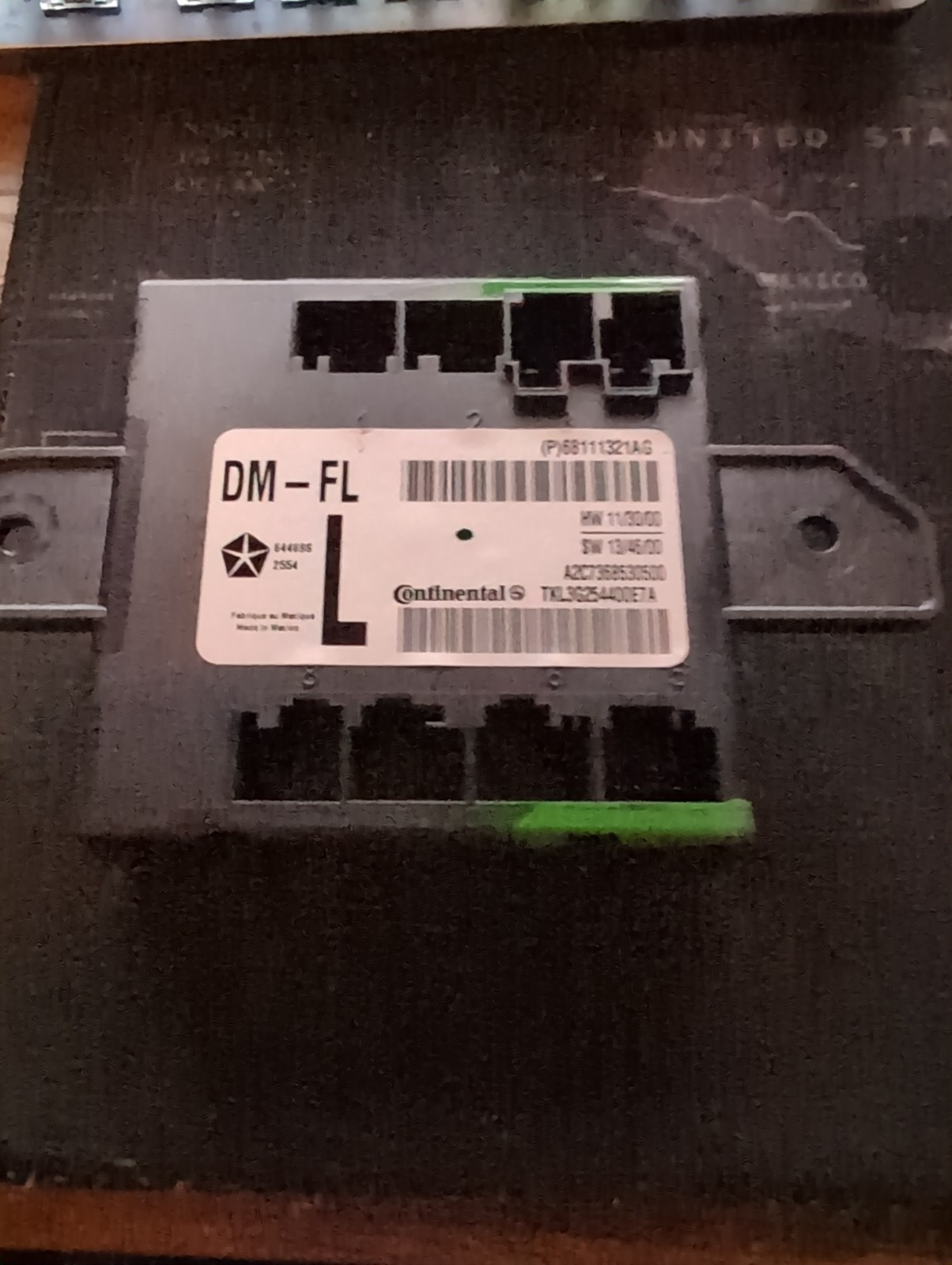 LEFT FRONT DOOR CONTROL MODULE Jeep Cherokee KL 68111321AG A2C7368530500