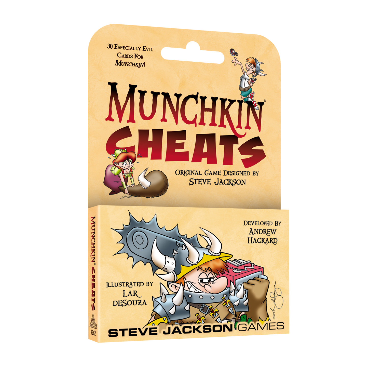 Munchkin Cheats 30 Evil Card Game Expansion Steve Jackson Games Booster SJG 4262