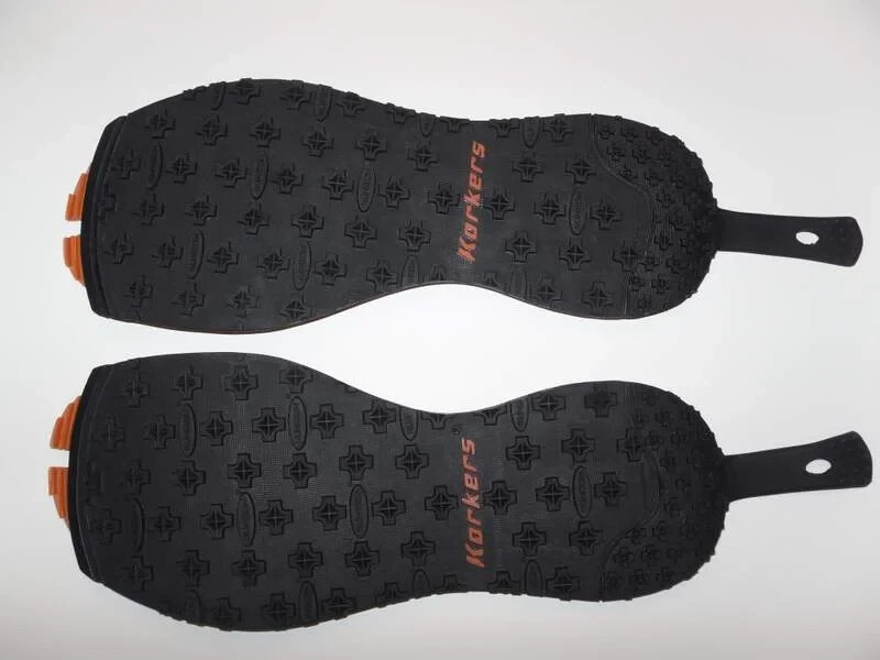 Korkers OmniTrax v3.0 Sole Kling-On Sticky Rubber, Size 6.5-7 Mens